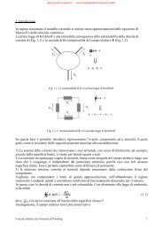 teorema di Poynting - applicazione al condensatore