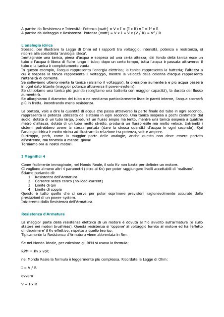 Lezioni - Motori elettrici aeromodelli.pdf - BaroneRosso.it