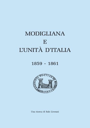 MODIGLIANA E L'UNITÀ D'ITALIA