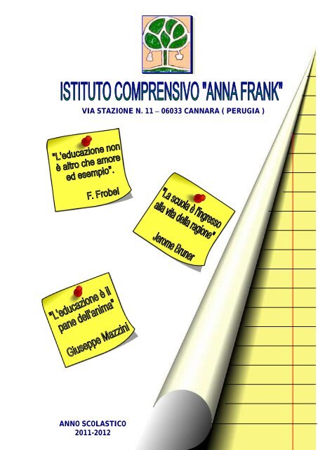 anno scolastico 2011-2012 via stazione n. 11 06033 cannara