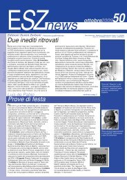 ESZ NEWS n. 50_ottobre 2009.pdf - Edizioni Suvini Zerboni