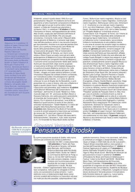 ESZ NEWS n. 50_ottobre 2009.pdf - Edizioni Suvini Zerboni