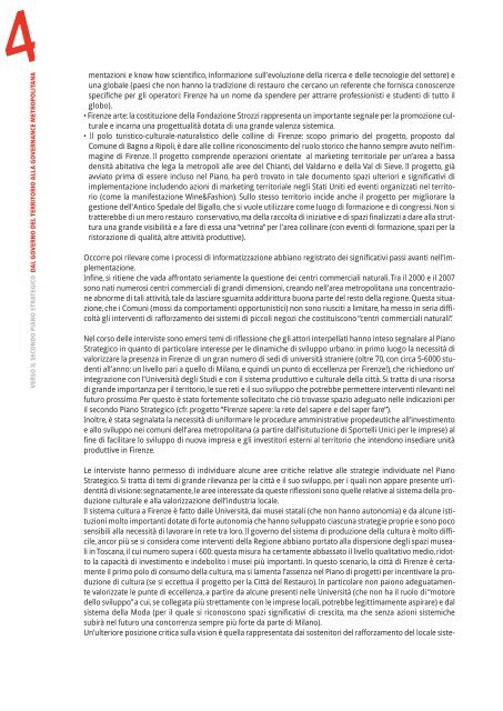 VERSO IL SECONDO PIANO STRATEGICO - Urbact