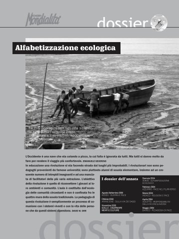 Alfabetizzazione ecologica - Conflitti Dimenticati