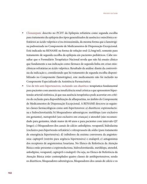 Da Excepcionalidade às Linhas de Cuidado: O Componente ...