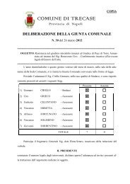 delibera del 30 del 26 marzo 2012 Benevento Ciro - Comune di ...