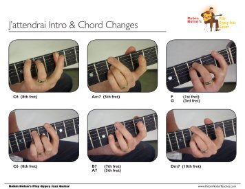 “J'attendrai” Chords