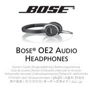 BOSE® OE2 AUDIO