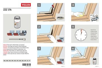 4 5 6 ZZZ 176 3 1 2 - Velux