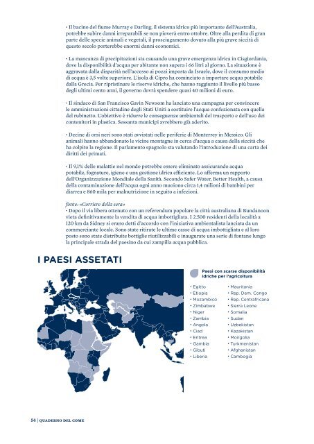 Pubblicazione "Acqua azzurra acqua chiara" - Regione Piemonte