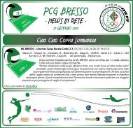 PCG BRESSO - Polisportiva Circolo Giovanile BRESSO