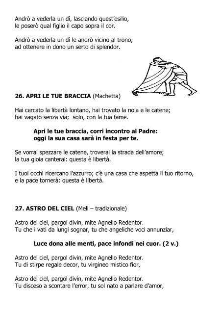 Libretto dei canti - Parrocchia S. Maria Assunta MURELLE