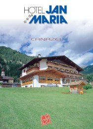 Brochure Hotel Jan Maria - Val di Fassa