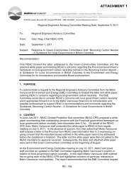 GVRD Board Agenda - October 28, 2011 - Item ... - Metro Vancouver