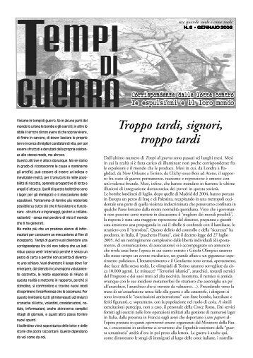 n. 6 • gennaio 2006 - Non Fides