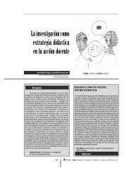 La investigación como estrategia didáctica en la acción docente