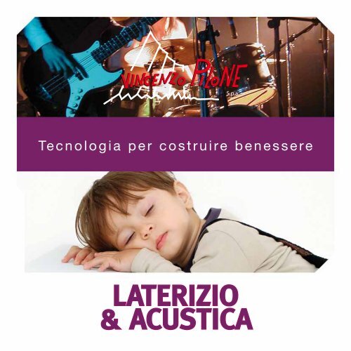 LATERIZIO & ACUSTICA - Fornace Pilone