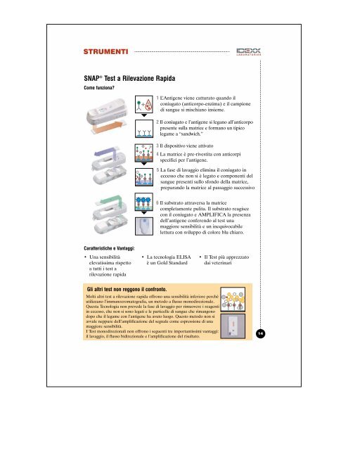 Il nostro vasto catalogo di prodotti - IDEXX Laboratories