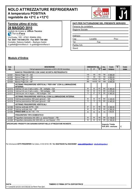 noleggio attrezzature refrigeranti - BTC