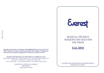 Manual em PDF - Everest