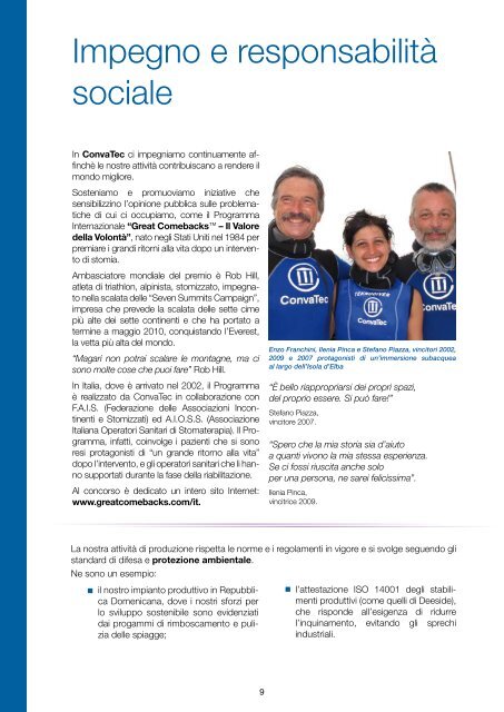 Chi siamo - brochure informativa