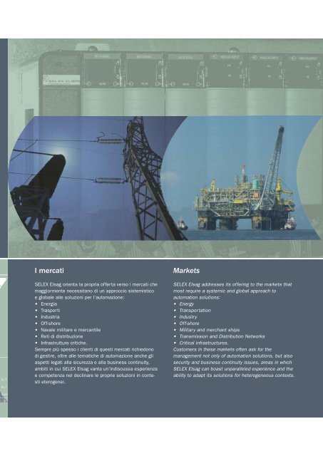 Process automation - Selex ES