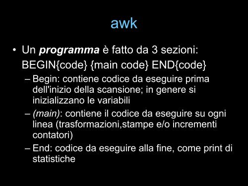 Slides Corso Linux - Base (aggiornate al 10.2010) - LUG Roma3