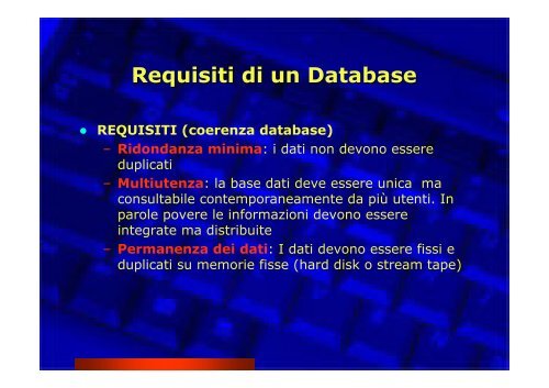 Corso Database e Access - Paolo PAVAN