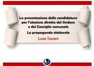 Documento ANUSCA su propaganda elettorale - Comune di ...