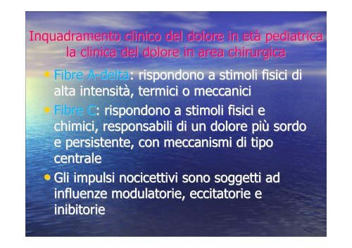 La medicina del dolore inquadramento clinico del dolore ...