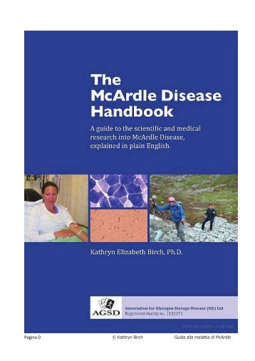 Libro The McArdle Disease Handbook - Associazione italiana ...