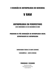 Livro V RAM - Comunidade Virtual de Antropologia