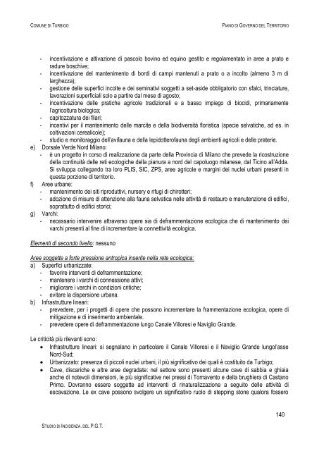 Documento 3 - Sistema informativo sovracomunale - Alto Milanese