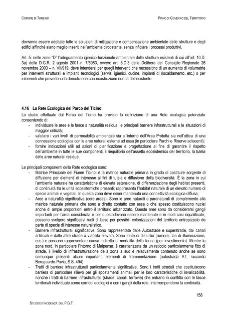 Documento 3 - Sistema informativo sovracomunale - Alto Milanese