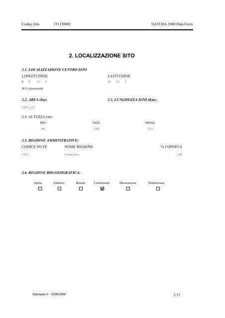 Documento 3 - Sistema informativo sovracomunale - Alto Milanese