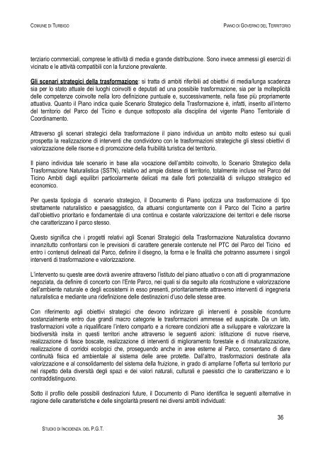 Documento 3 - Sistema informativo sovracomunale - Alto Milanese