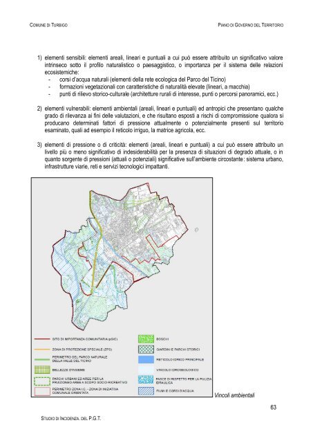 Documento 3 - Sistema informativo sovracomunale - Alto Milanese