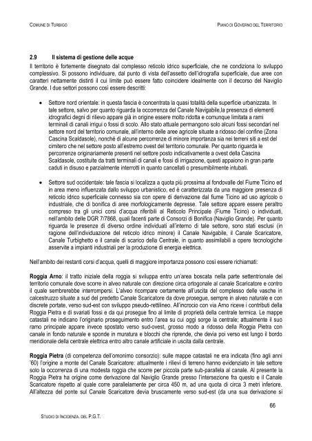 Documento 3 - Sistema informativo sovracomunale - Alto Milanese