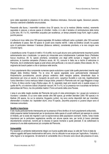 Documento 3 - Sistema informativo sovracomunale - Alto Milanese