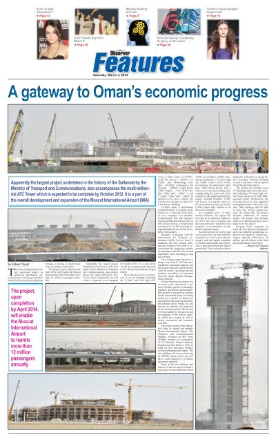Observer & Busness 3 Mar 2012 - Oman Daily Observer
