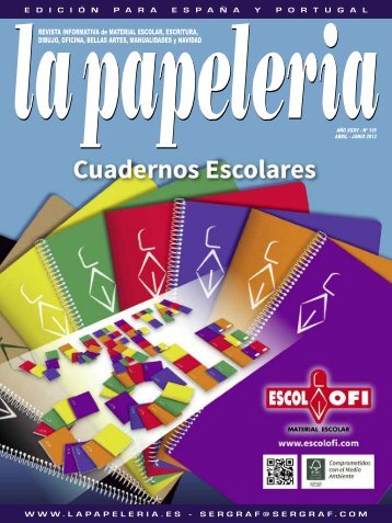 REVISTA INFORMATIVA de MATERIAL ESCOLAR, ESCRITURA ...