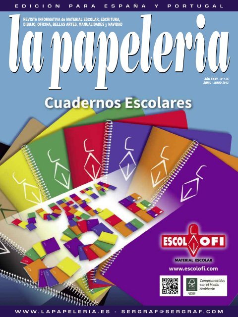 REVISTA INFORMATIVA de MATERIAL ESCOLAR, ESCRITURA ...