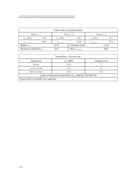 2005 Linee guida per il rischio rumore.pdf - Audiovestibologia.It