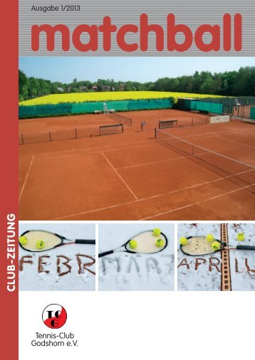 Download Matchball - Tennis Club Godshorn e.V.