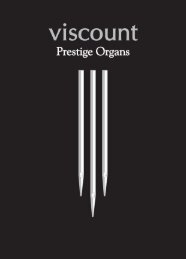 Prestige 100 - Viscount Prestige organs