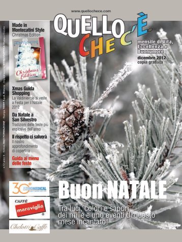 Quello che c'è - DICEMBRE 2012 in versione PDF - quellochece.com