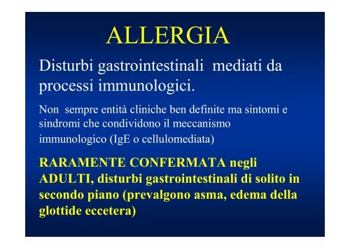 Colon Irritabile e MMG: nuovi ipotesi patogenetiche ... - Assomedrho.it