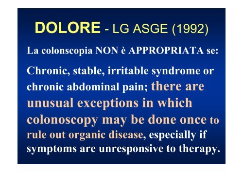 Colon Irritabile e MMG: nuovi ipotesi patogenetiche ... - Assomedrho.it