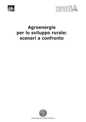 Agroenergie per lo sviluppo rurale - CENTRO di CULTURA ...