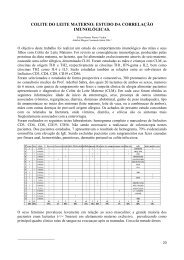 colite do leite materno: estudo da correlação ... - Unigranrio